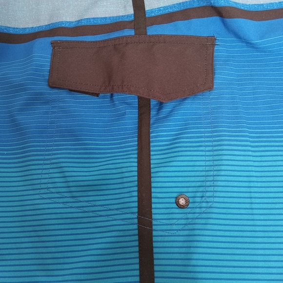 OCEAN PACIFIC MEN'S BOARD SHORTS SIZE 38 NWT NAVY - Picture 7 of 14